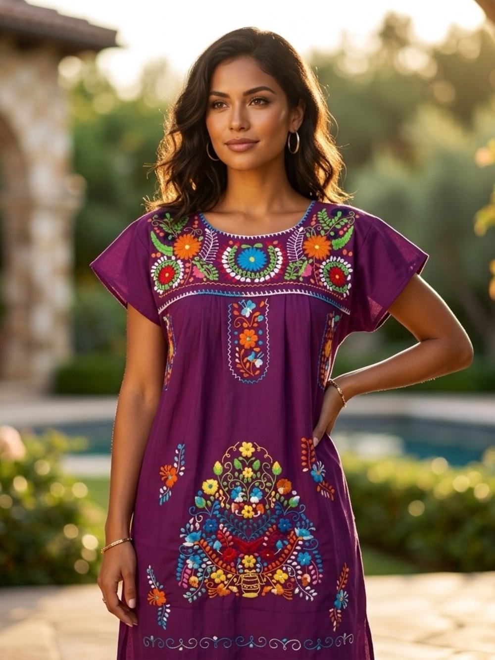 🇲🇽 NWT Traditional  Mexican short dress.
